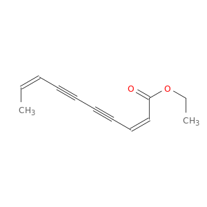 2,8-Decadiene-4,6-diynoic acid, ethyl ester, (Z,Z)-