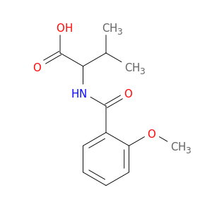 2-[(2-methoxyphenyl)formamido]-3-methylbutanoic acid