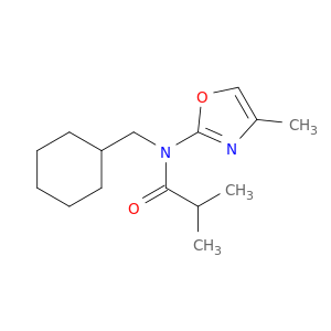 Propanamide, N-(cyclohexylmethyl)-2-methyl-N-(4-methyl-2-oxazolyl)-