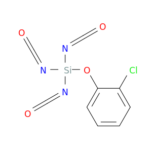 Silane, (2-chlorophenoxy)triisocyanato-