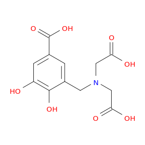 Benzoic acid, 3-[[bis(carboxymethyl)amino]methyl]-4,5-dihydroxy-