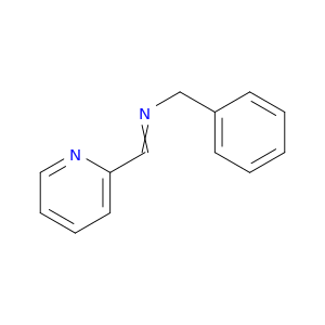 Benzenemethanamine, N-(2-pyridinylmethylene)-