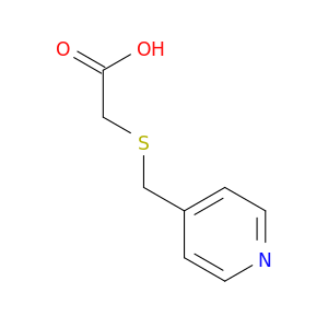 2-[(pyridin-4-ylmethyl)sulfanyl]acetic acid