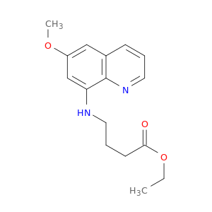 ETHYL 4-[(6-METHOXYQUINOLIN-8-YL)AMINO]BUTANOATE