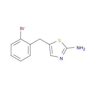 5-[(2-Bromophenyl)methyl]-1,3-thiazol-2-amine