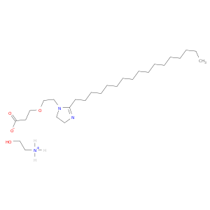 丙酸,3-[2-(2-庚二酯-4,5-二氢-1H-咪唑-1-基)乙氧基]-,CPOMD。用2-氨基乙醇(1：1)