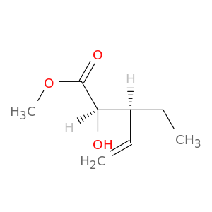 4-Pentenoic acid, 3-ethyl-2-hydroxy-, methyl ester, (2R,3S)-