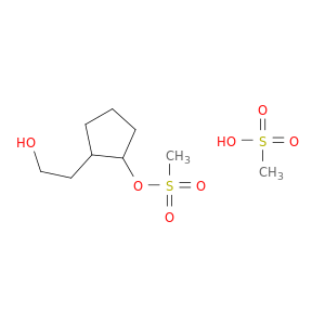Cyclopentaneethanol, 2-[(methylsulfonyl)oxy]-, methanesulfonate