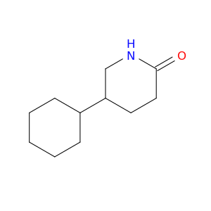 2-Piperidinone, 5-cyclohexyl-
