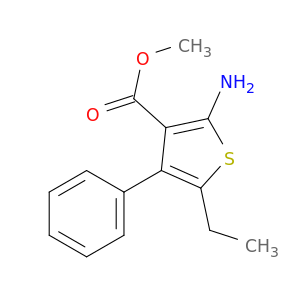 2-氨基-5-乙基-4-苯基噻吩-3-羧酸甲酯
