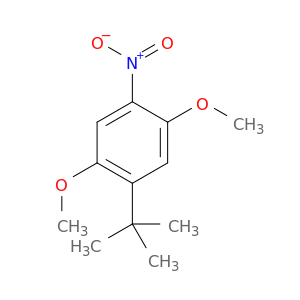Benzene, 1-(1,1-dimethylethyl)-2,5-dimethoxy-4-nitro-