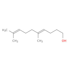 4,8-Decadien-1-ol, 5,9-dimethyl-, (4E)-