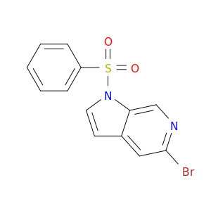 5-Bromo-1-(phenylsulfonyl)-1H-pyrrolo[2,3-c]pyridine
