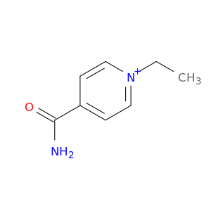 Pyridinium, 4-(aminocarbonyl)-1-ethyl-