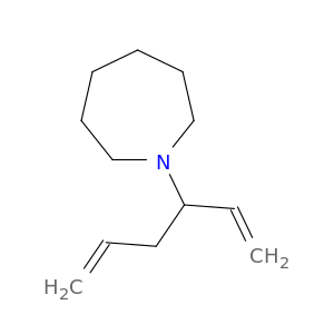 1H-Azepine, 1-(1-ethenyl-3-butenyl)hexahydro-