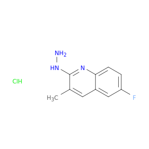 6-Fluoro-2-hydrazino-3-methylquinoline hydrochloride