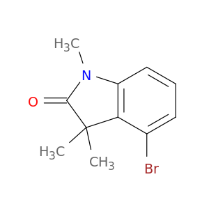 2H-吲哚-2-一,4-溴-1,3-二氢-1,3,3-三甲基-