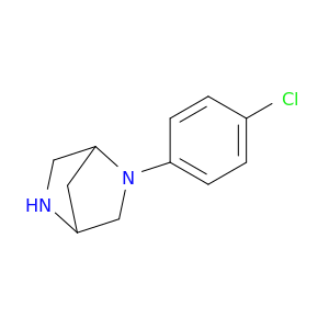 2,5-Diazabicyclo[2.2.1]heptane,2-(4-chlorophenyl)-