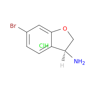 (S)-6-溴-2,3-二氢苯并呋喃-3-胺盐酸盐