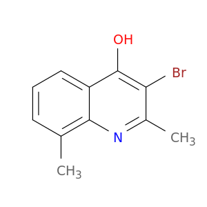 3-Bromo-2,8-dimethyl-4-hydroxyquinoline