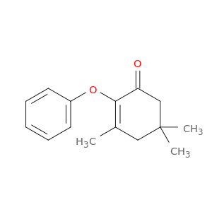 2-Cyclohexen-1-one, 3,5,5-trimethyl-2-phenoxy-