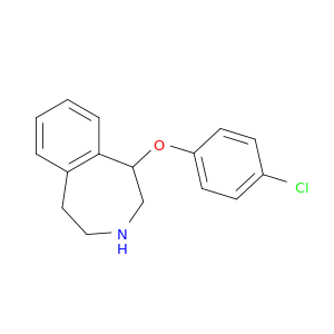1H-3-Benzazepine, 1-(4-chlorophenoxy)-2,3,4,5-tetrahydro-