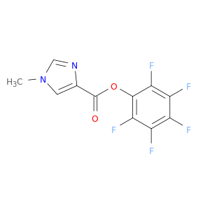 1H-Imidazole-4-carboxylicacid, 1-methyl-, 2,3,4,5,6-pentafluorophenyl ester