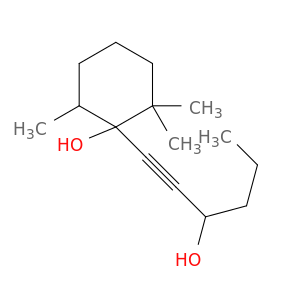 Cyclohexanol, 1-(3-hydroxy-1-hexynyl)-2,2,6-trimethyl-