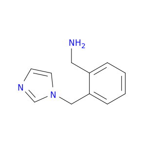 [2-(1H-imidazol-1-ylmethyl)phenyl]methanamine