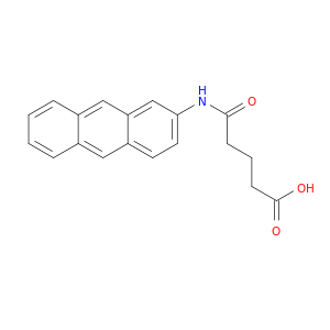 Pentanoic acid, 5-(2-anthracenylamino)-5-oxo-