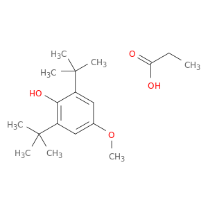 Phenol, 2,6-bis(1,1-dimethylethyl)-4-methoxy-, propanoate