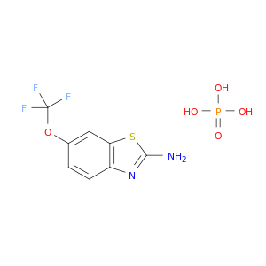 2-Benzothiazolamine, 6-(trifluoromethoxy)-, phosphate