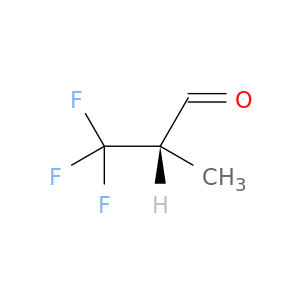 Propanal, 3,3,3-trifluoro-2-methyl-, (2S)-