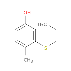 Phenol, 4-methyl-3-(propylthio)-