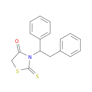 4-Thiazolidinone, 3-(1,2-diphenylethyl)-2-thioxo-