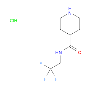 N-(2,2,2-Trifluoroethyl)piperidine-4-carboxamide Hydrochloride