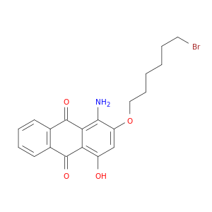 9,10-Anthracenedione, 1-amino-2-[(6-bromohexyl)oxy]-4-hydroxy-