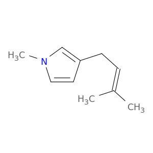 1H-Pyrrole, 1-methyl-3-(3-methyl-2-butenyl)-
