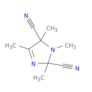 1H-Imidazole-2,5-dicarbonitrile, 2,5-dihydro-1,2,4,5-tetramethyl-