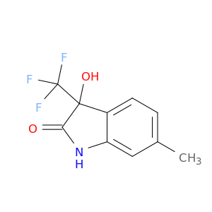 2H-Indol-2-one,1,3-dihydro-3-hydroxy-6-methyl-3-(trifluoromethyl)-