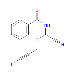Benzamide, N-[cyano[(3-iodo-2-propynyl)oxy]methyl]-