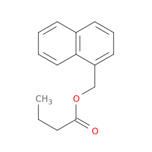 Butanoic acid,1-naphthalenylmethyl ester