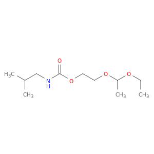 Carbamic acid, (2-methylpropyl)-, 2-(1-ethoxyethoxy)ethyl ester