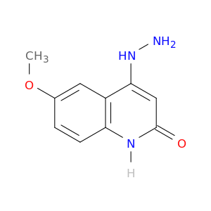 2(1H)-Quinolinone, 4-hydrazino-6-methoxy-