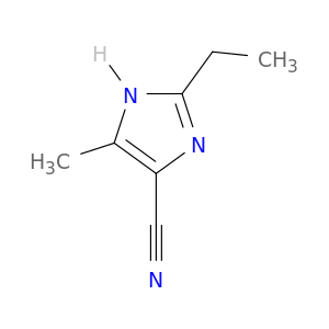 1H-Imidazole-4-carbonitrile, 2-ethyl-5-methyl-