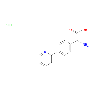 2-氨基-2-[4-(2-吡啶基)苯基]乙酸盐酸盐