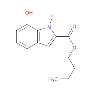 1H-Indole-2-carboxylic acid, 7-hydroxy-, butyl ester