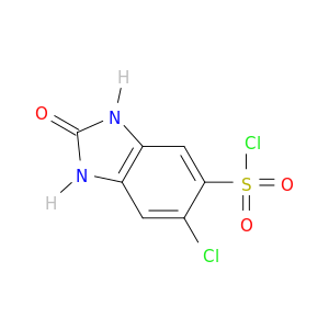 6-Chloro-2-oxo-2,3-dihydro-1H-benzimidazole-5-sulfonyl Chloride