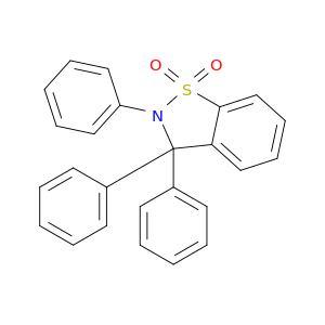 1,2-Benzisothiazole,2,3-dihydro-2,3,3-triphenyl-, 1,1-dioxide