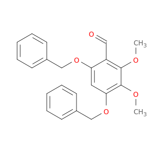 Benzaldehyde, 2,3-dimethoxy-4,6-bis(phenylmethoxy)-